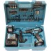 Makita HP333DSAX1 Akku-Schlagbohrschrauber (2x2,0Ah/12V), Koffer