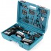 Makita HP457DWE10 Akku- Schlagbohrschrauber-Set Li-ion 18V/1,5Ah G