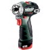 Metabo 601749500 Powermaxx BS BL Q Akku-bohrschrauber 12V 2X2 Ah, Kunststoffkoffer