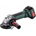 Metabo W 18 LTX 125 QUICK AKU Winkelschleifer 18V 2 x 4 Ah LI-ION, Ladegerät ASC 55, Kunst