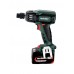 Metabo BS 14,4 Akku-Bohrschrauber (2x14,4 V/2,0 Ah) Kunststoffkoffer 602206540