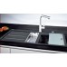 Franke Mythos Fusion MTF 651-100 Fragranit Einbauspüle links, onyx 114.0156.992