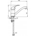 NOVASERVIS METALIA 55 Waschtischarmatur ohne Ablaufgarnitur, chrom 55096,0