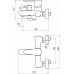 NOVASERVIS TITANIA FRESH Wannenarmatur, 100mm, chrom 96024/1,0