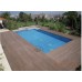 G21 WPC Terrassendiele 2,5 x14x400cm, teak 6390991