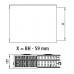 Kermi Therm X2 Plan-Kompakt Flachenheizkörper 33 600 / 800 PK0330608