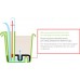 PLASTKON Bewässerungssystem Blumenkasten Smart System Fantazie 60 cm anthrazit