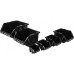 Prosperplast BINEER SHORT Aufbewaghrungsbox, 92x77x60mm, schwarz KBIS10-S411
