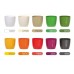 PROSPERPLAST COUBI Blumentopf 15 cm, olivgrün DUO150-370U
