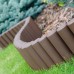 B-WARE Prosperplast Gartenpalisade 270x15,5cm grau IPAL5-S443 eine Palisade fehlt