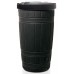 B-WARE Prosperplast WOODCAN Regenwassertonne Wassertank 265l, schwarz IDWO265 OHNE DECKEL