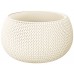 Prosperplast SPLOFY Bowl Blumentopf 37cm, 9l, creme DKSP370-CY728