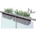 Prosperplast RATO CASE W Blumenkasten 58x18x19,5cm, Anthrazit DRC600W