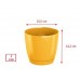 Prosperplast COUBI ROUND P Blumentopf, 15,5 cm, 2l, Graphit DUOP155
