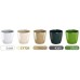 Prosperplast COUBI ROUND P Blumentopf, 18 cm, 2,8l, Graphit DUOP180