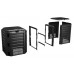 Ausverkauf Prosperplast MODULE COMPOGREEN 1200L Gartenkomposter schwarz IKSM1200C-S411