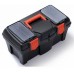 Prosperplast MUSTANG Werkzeugkoffer aus Kunststoff schwarz, 458 x 257 x 227 mm N18R