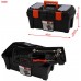 Prosperplast MUSTANG Werkzeugkoffer aus Kunststoff schwarz, 458 x 257 x 227 mm N18R