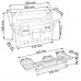 Prosperplast TITAN Werkzeugkoffer gelb, 554 x 286 x 276 mm NT22AM