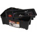 PROSPERPLAST PRACTIC Werkzeugkoffer aus Kunststoff shwarz, 550 x 267 x 277 mm N22AFI