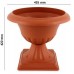 PROSPERPLAST Blumenspindel ATENA 14 L terracotta GPN2