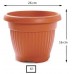 Prosperplast TERRA Hängeampel, 26cm, 6l terracotta DWT26