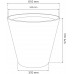 Prosperplast MATUBA Blumentopf 60x59,1cm antrazit DBMA600-S433