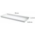 PROSPERPLAST LOFLY Untersatz 36x14,8x2,4cm anthrazit PPLFC360