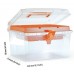 Prosperplast NUF SET Kunststoff-Organizer, 245 x 214 x 158 mm, orange NUFS23HT