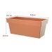 Prosperplast LOFLY CASE Blumenkasten 57,8x25,7x22,4cm anthrazit DLOFC600-S433