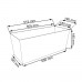 B-Ware Blumentopf RATO CASE Blumenkasten+Wasserstandanzeiger 17l anthrazit Rattan DRTC500