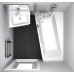 RAVAK 10° Badewanne 170x100 R snowwhite C821000000