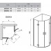 RAVAK SMARTLINE SMSKK4-90 Duschdrehtür Runddusche Chrom+ESG ohne Dekor 3S277A00Y1