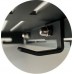 RAVAK SLIM C Ablage 290 x 206 x 22 mm schwarz/chrom X07P576