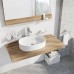 RAVAK CERAMIC 550 O SLIM Keramik-Aufsatzwaschbecken XJX01155001