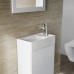 RAVAK VEDA SLIM 400 Mini-Waschbecken weiss XJX01240000