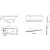 RAVAK BEHAPPY II Badenwanne 170x75 cm, rechts C951000000