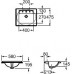 Roca America Einbauwaschtisch 58 x 47,5 cm, 7327495000