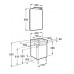 Roca Pack Dama Waschtisch mit Unterschrank 45 cm, rechts, eiche rustikal 7855818148