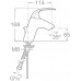 Roca M2 Einhebel-Waschtischbatterie, chrom 75A3168C00