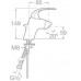 Roca M2 Bidet-Batterie, chrom 75A6168C00
