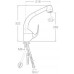 Roca M2 Küchenarmatur mit Brause, chrom 75A8168C00