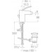 Roca Moai Bidet-Armatur, chrom 75A6046C00