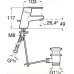 Roca Victoria Waschtischarmatur mit automatischem Stöpsel, chrom 75A3025C00