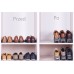 Prosperplast SPACYSHOE Schuh-Organizer 38-45, 4er Pack IOBS5