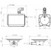 SANIBROY Sanifloor®2 Duschablauf-System mit Sensor und Absaugpumpe, FLOOR2