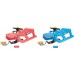 Prosperplast ZIGI ZET Control Schlitten 91x36x45cm, Rot ISZGC
