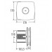 CATA X-MART 12 INOX Axialer Kleinraum ? Ventilator 01050000