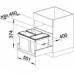 BLANCO SELECT Flexon 60/3, Abfalltrennsystem 516600