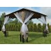 SHARKS Gartenpavillon Bormio 3 x 3 x 2,6 m SA051